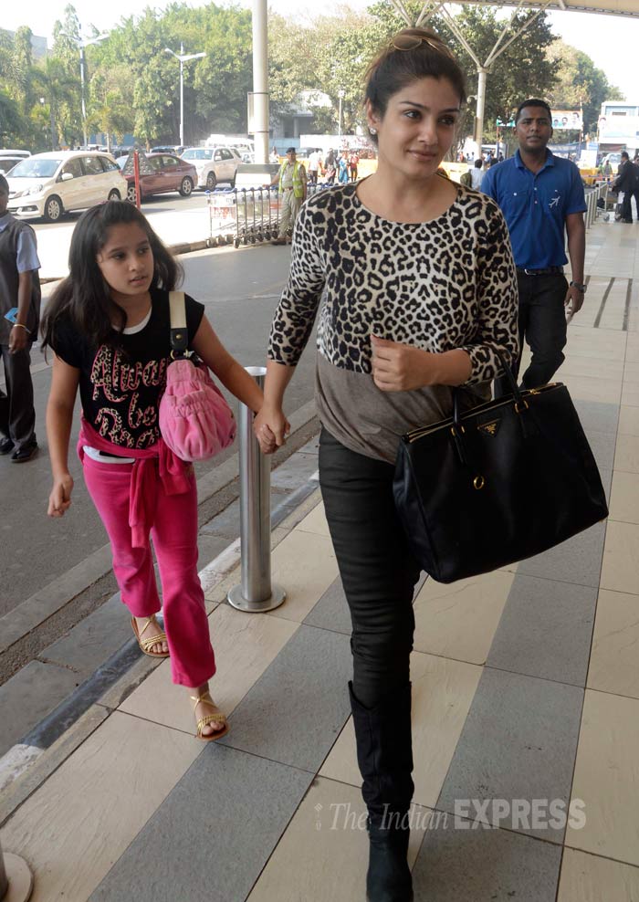 Raveena Tandon, Raveena Tandon daughter Rasha