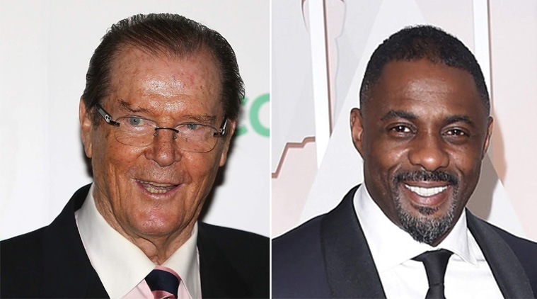 Roger Moore, Idris Elba