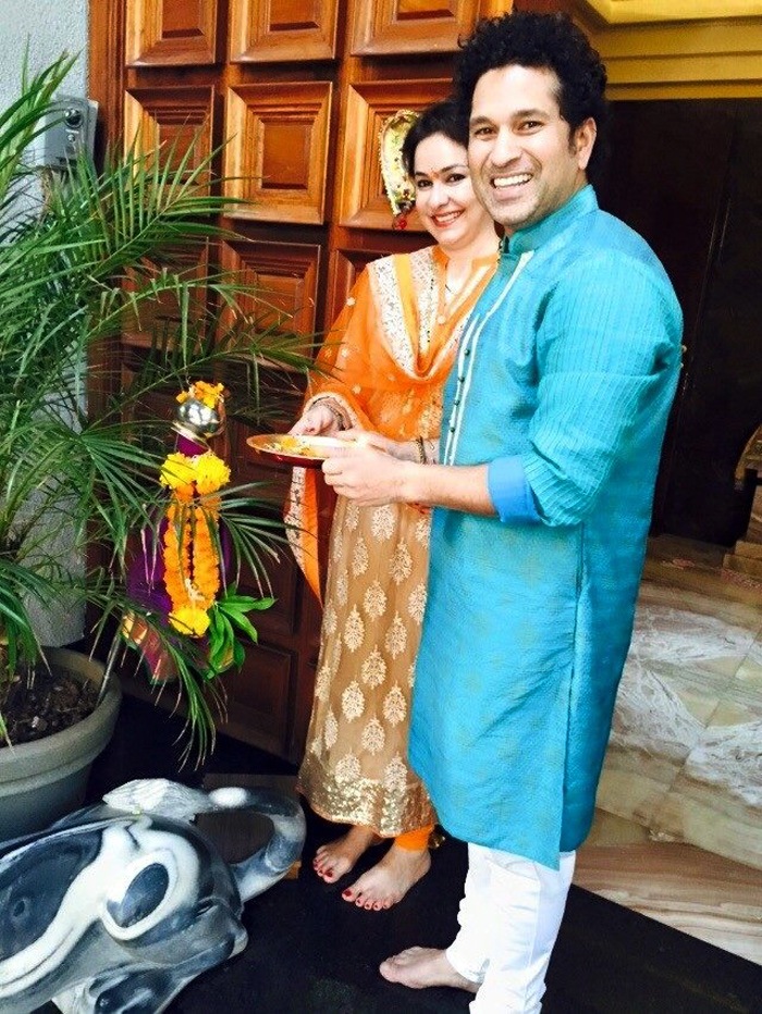 Sachin tendulkar, Gudi Padwa