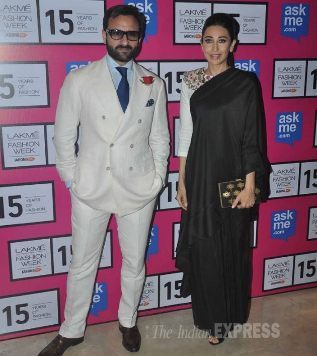Saif Ali Khan, Karisma kapoor