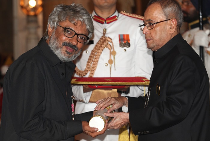 Sanjay Leela Bhansali, Bhansali Padma award, PV Sindhu, Padma awards, Padma awards 2015, Bharat Ratna awards, Padma Shri,LK Advani, Advani, President of India, Pranab Mukherjee, PM Modi, 2015 Padma awards, Padma award photo, Padma bhushan, PAdma Bibhusan, India news, top stories