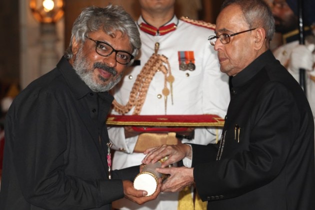 Sanjay Leela Bhansali, Bhansali Padma award, PV Sindhu, Padma awards, Padma awards 2015, Bharat Ratna awards, Padma Shri,LK Advani, Advani, President of India, Pranab Mukherjee, PM Modi, 2015 Padma awards, Padma award photo, Padma bhushan, PAdma Bibhusan, India news, top stories