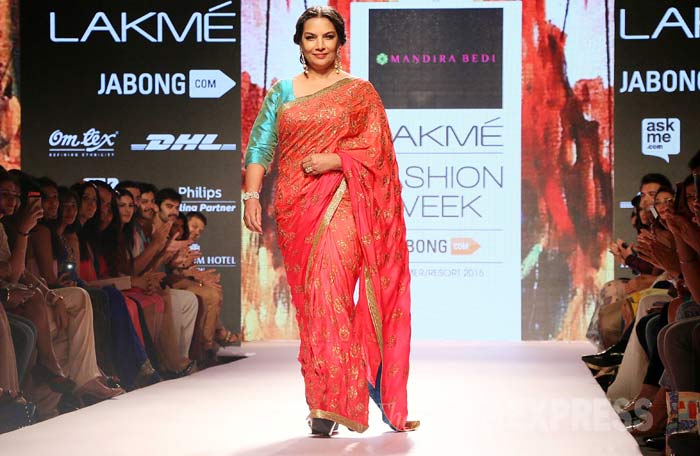 Shabana Azmi, Shabana azmi LFW 2015