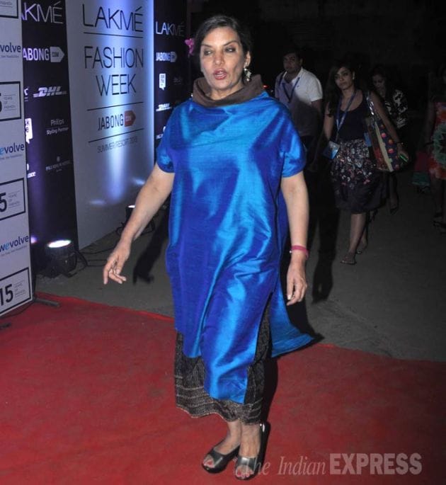 Shabana Azmi, LFW 2015