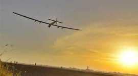 Solar Impulse, Solar Impulse 2, a solar-powered airplane, Bertrant Piccard, Switzerland, Ahmedabad, India, round-the-world journey, Muscat, Oman, Andre Boschberg, aviation, solar impulse plane, solar impulse 2 aircraft, solar impulse 2 speed, science, Nation, India News, National News