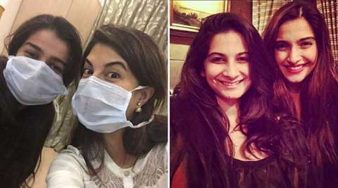 Jacqueline Fernandez visits friend Sonam Kapoor, click a selfie ...