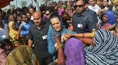 Soniya Gandhi Sex Vidio - Congress chief Sonia Gandhi seeks compensation for farmers hit by  unseasonal rains | The Indian Express