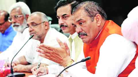 Punjab, BJP, Punjab BJP, State BJP, Vijay sampla, support Modi, support PM, support prime minister, army, surgical strike, army, PoK, pakistan occupied kashmir, army raid, indian army, india news, indian express