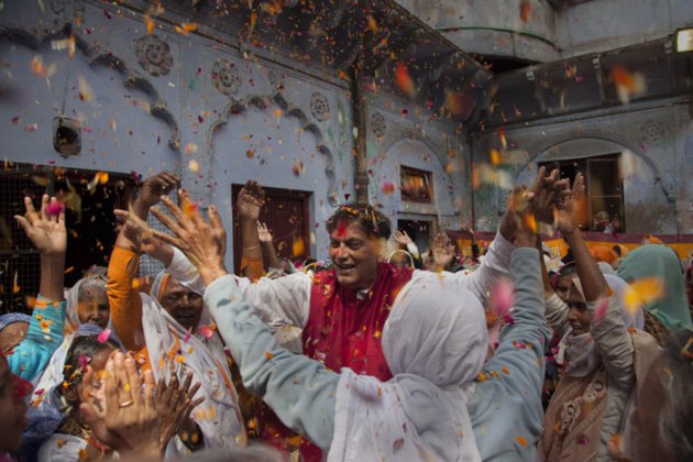Holi, Holi celebrations, Vrindavan Holi