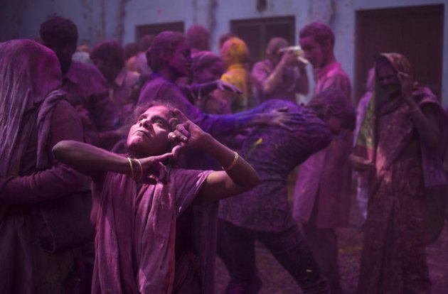 Holi, Holi celebrations, Vrindavan Holi