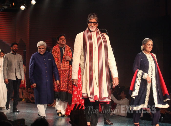 amitabh bachchan, jaya bachchan, farhan akhtar, javed akhtar