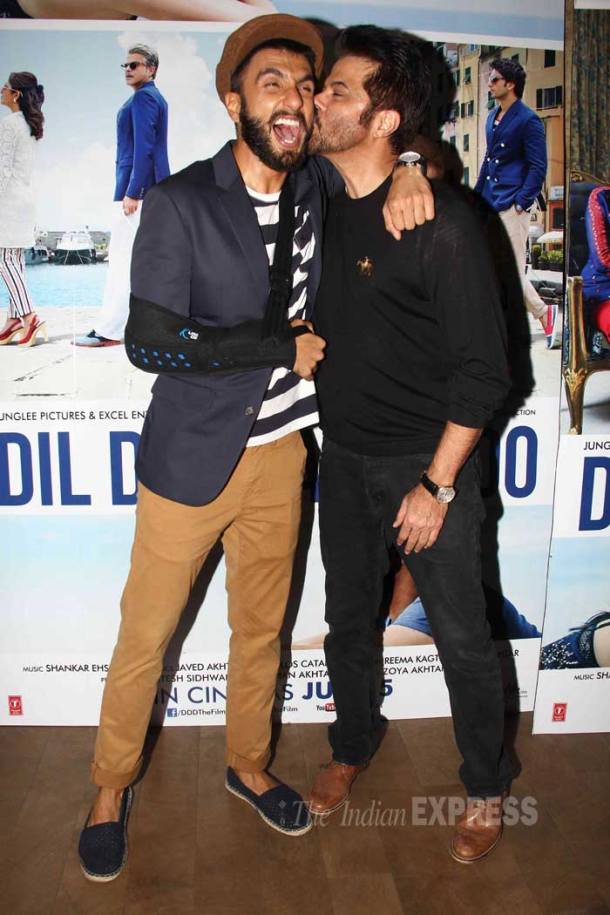 Hugs and poses for Priyanka Chopra, Anil Kapoor, Ranveer Singh at ‘Dil