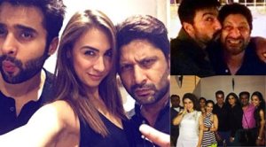 Lauren, Jackky Bhagnani at Arshad Warsi’s birthday bash