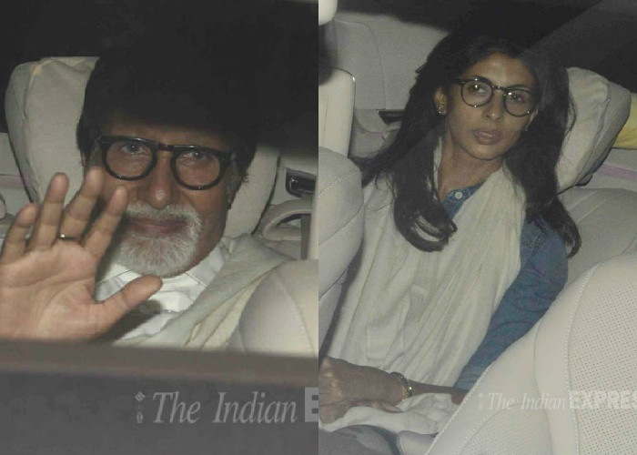 Amitabh Bachchan, Shweta nanda