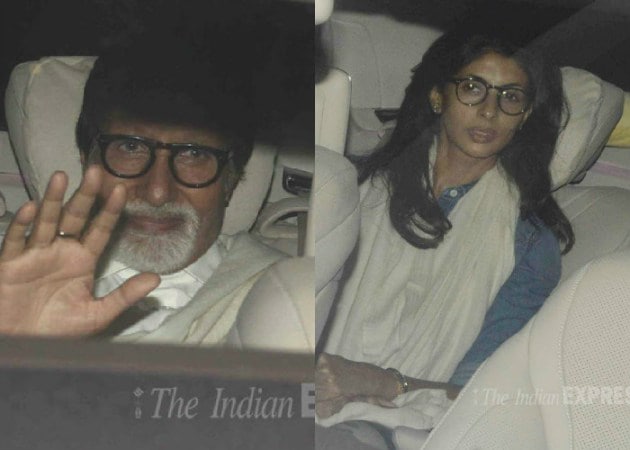 Amitabh Bachchan, Shweta nanda