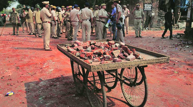 One of the bones of contention between the AAP government and the Lt-Governor is law and order. (Source: Express photo)