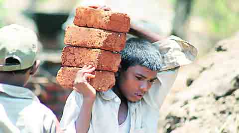 child labour, child labour in india, child labour laws, cheap labour, cheap child labour, Child Labour amendment bill 2016, child labour bill, ban employment of children, children employment ban, education to children, family child labour, allow family child labour, family enterprises child labour, child labour education, health problems to child labours, brick kin labours, hazardous child labour, poverty in india, unemployment in india, child labour act, punishments for offenders, child labour punishments, indian express column, column