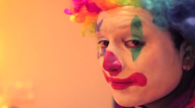 Not so funny clown
