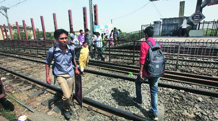 cotton green railway station, foot over bridge