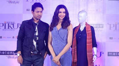 ‘Piku’ Deepika Padukone’s date with Irrfan | Entertainment Gallery News