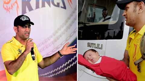 I had not seen Ziva when she was born, was a tough period: MS Dhoni