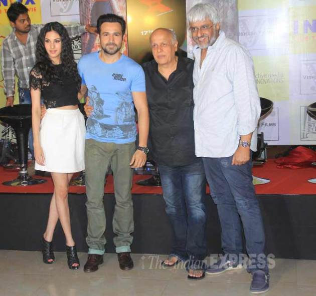 Emraan Hashmi, Vikram Bhatt, Mahesh Bhatt