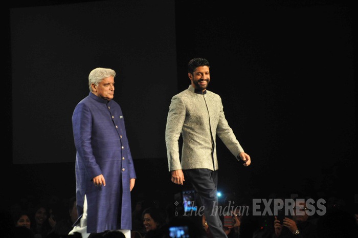 farhan akhtar, javed akhtar