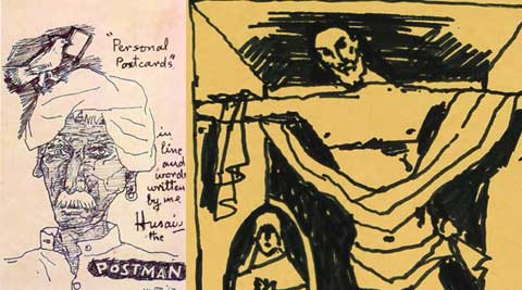 talk, delhi talk, M F Husain, ITDC, Spring Auction of Art Deal, Personal Postcards, Sinhasan, Peacock Throne