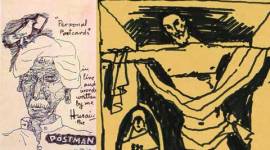 talk, delhi talk, M F Husain, ITDC, Spring Auction of Art Deal, Personal Postcards, Sinhasan, Peacock Throne