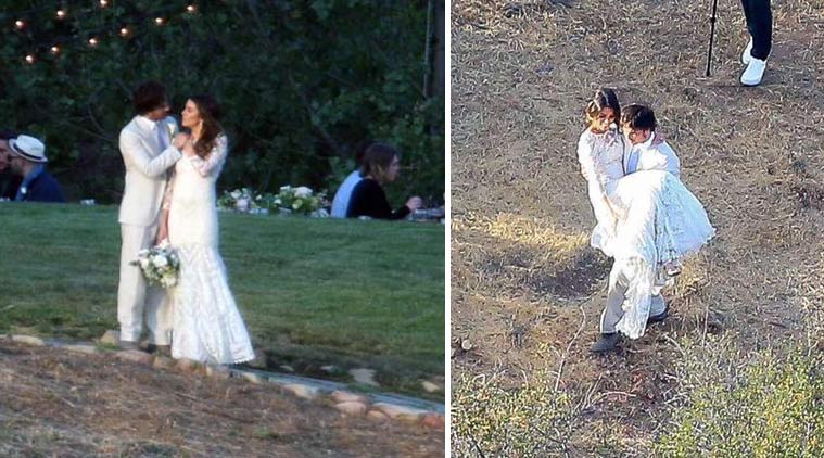 Ian Somerhalder Nikki Reed Tie The Knot Hollywood News The