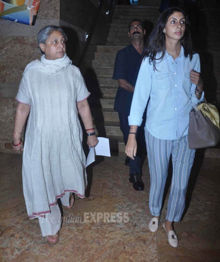jaya bachchan, shweta nanda