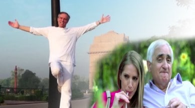 michael steiner, eliese steiner, salman khurshid, lebe jetzt, kal ho naa ho, shah rukh khan, saif ali khan, preity zinta, german embassy, german ambassador, india news, indian express
