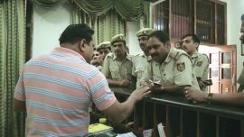 kerala house, kerala house raid, kerala house beef raid, kerala house beef, hindu sena, hindu sena chief arrested, Hindu sena beef, beef ban, beef issue, kerala house beef row, delhi news, indian express