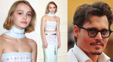 johnny depp, lily rose