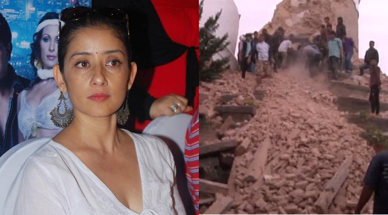 Manisha Koirala, Manisha Koirala nepal earthquake, nepal earthquake, Manisha Koirala films, Manisha Koirala roles, Manisha Koirala news
