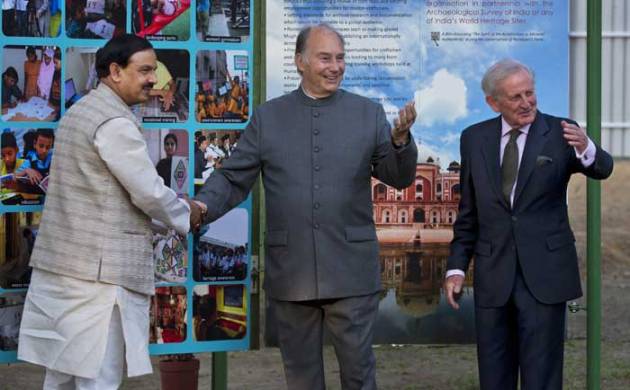 Prince Aga Khan, sunken museum, Humayun’s Tomb, New Delhi, Indian tourism minister, Mahesh Sharma, Aga Khan, Luis Monreal, Aga Khan Trust for Culture, state-of-the-art site museum, Taj Mahal, Shia Imami Ismaili Muslims, Prince Karim Aga Khan IV, Hamid Ansari, Prime Minister Narendra Modi, Narendra Modi, PM Modi, #InPictures, Gallery, News, India news, New Delhi news, News