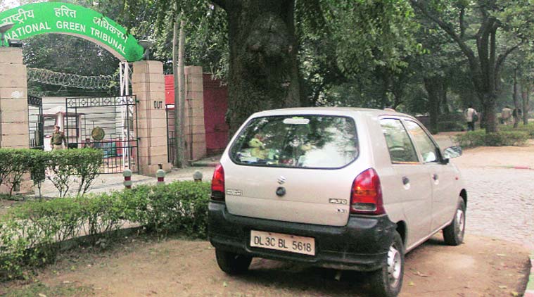 A team from the National Green Tribunal visited the city on April 11 to examine the extent of concretisation. (Source: Express Archive)