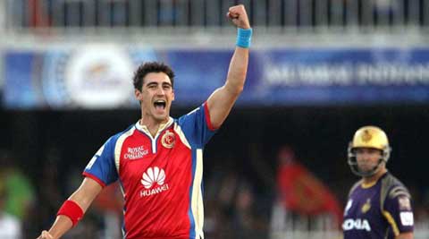 Injured Mitchell Starc ruled out of IPL for two weeks