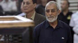 Muslim Brotherhood, Mohammed Badie, Egypt, Muslim brotherhood verdict, Muslim brotherhood trial, Muslim brotherhood violence, Mohammed Badie Musim Brotherhood, World News
