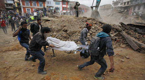 Interactive map: Nepal death toll rises to 2200