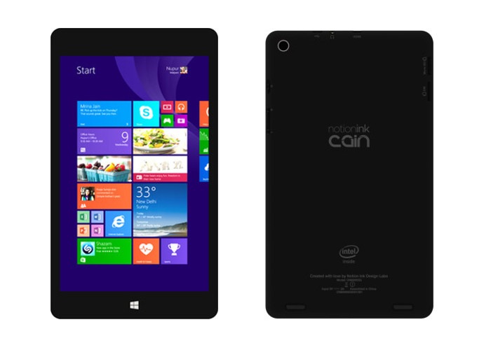 Notion Ink Cain 8, Notion Ink Cain 8 specs, Notion Ink Cain 8 price, best tablets