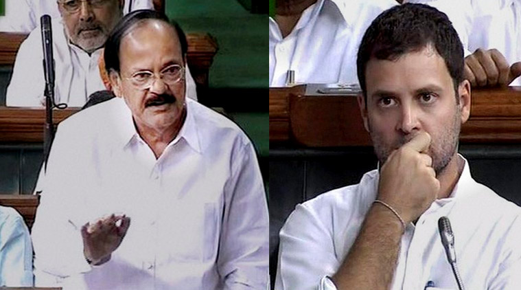 Parliamentary Affairs Minister M Venkaiah Naidu provided members with “facts” and “realities” and asked them to attack the Congress and “expose” it at every stage.