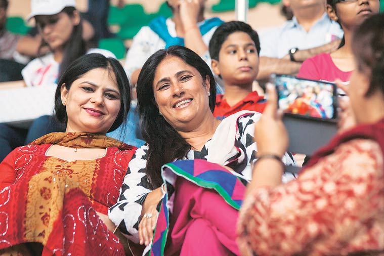 As Sania went 0-3 down and struggled to find her bearings at a recent match, mother Nasima sat unflustered, knowing the Sania storm was round the corner.