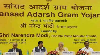 narendra modi, sansad adarsh gram yojana, congress, congress MO, ahmed patel, model village