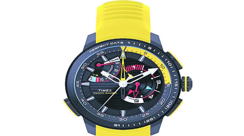 Timex has introduced its new analog Yacht Racer watch with Intelligent Quartz technology.