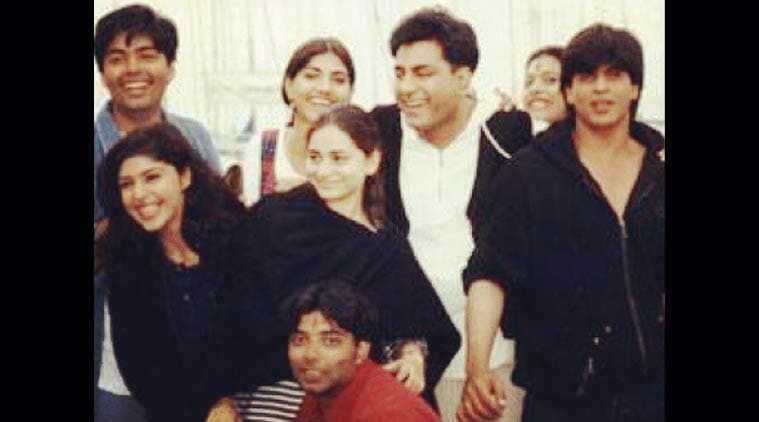 Uday Chopra Shares Ddlj S Old Picture With Young Shah Rukh Khan Karan Johar And Kajol Entertainment News The Indian Express