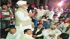 valmiki protest, islam, valmiki families, Valmiki Basti Bachao Sangharsh Samiti, lucknow news, city news, local news, lucknow newsline