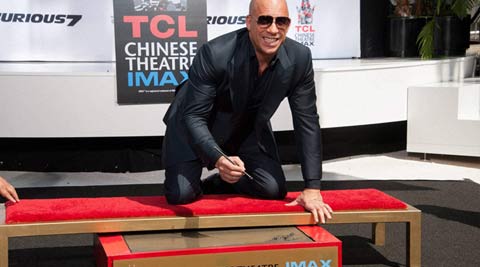 Vin Diesel honoured at Hollywood Boulevard | Hollywood News - The