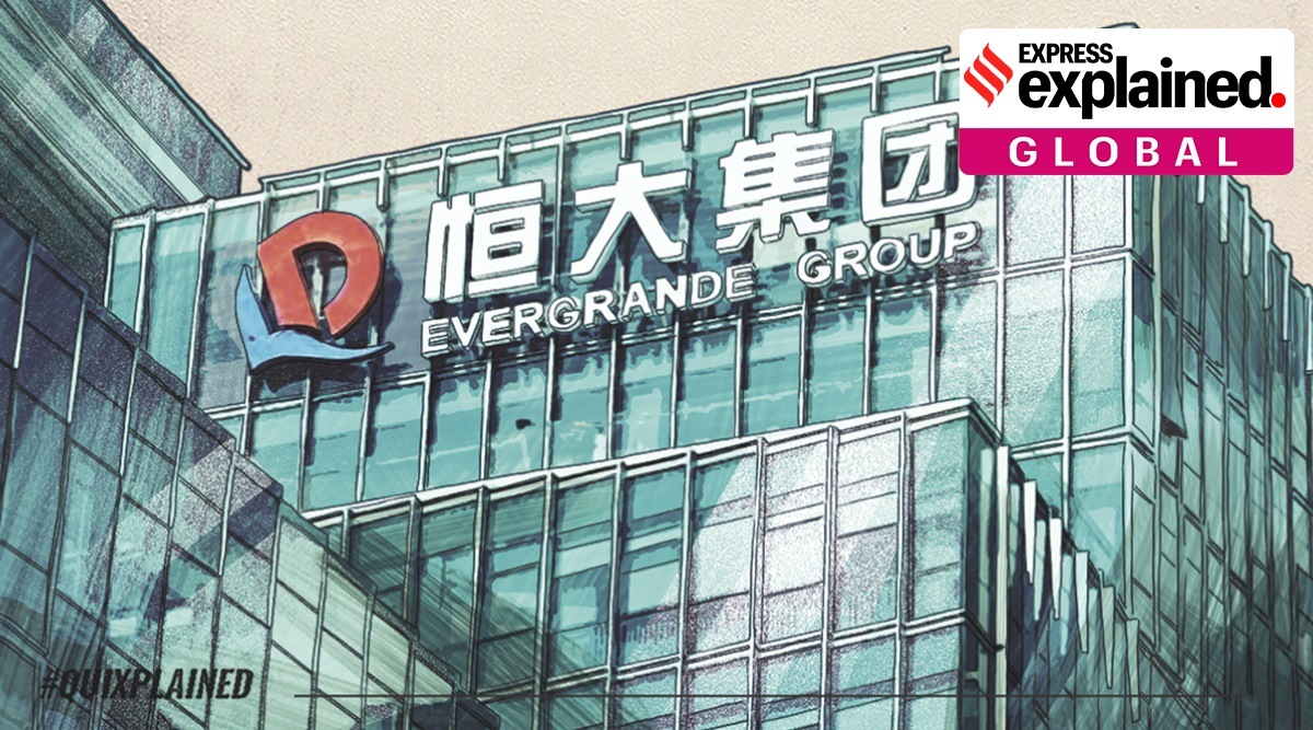 Evergrande crisis, Evergrande crisis explained, Evergrande, China Evergrande, Evergrande stock markets, Indian Express