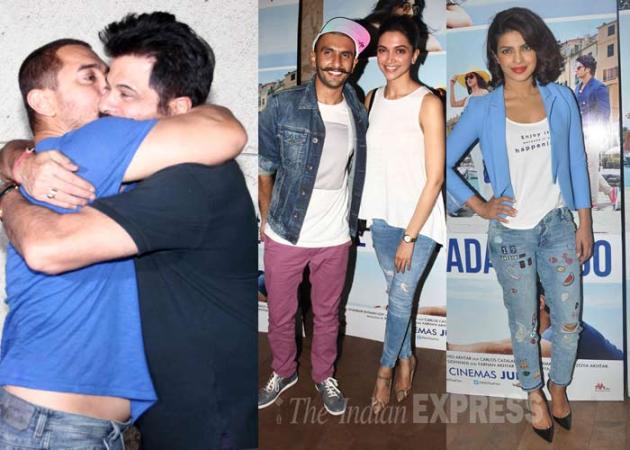 Aamir Khan, Anil Kapoor, Ranveer Singh, Deepika Padukone